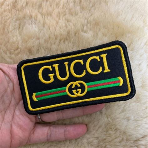 gucci embroidered patch|gucci patches for men.